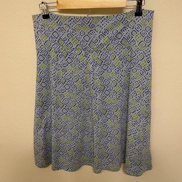Royal Robbins Blue and Green Sporty Skirt - Size Medium - Picture 1 of 5